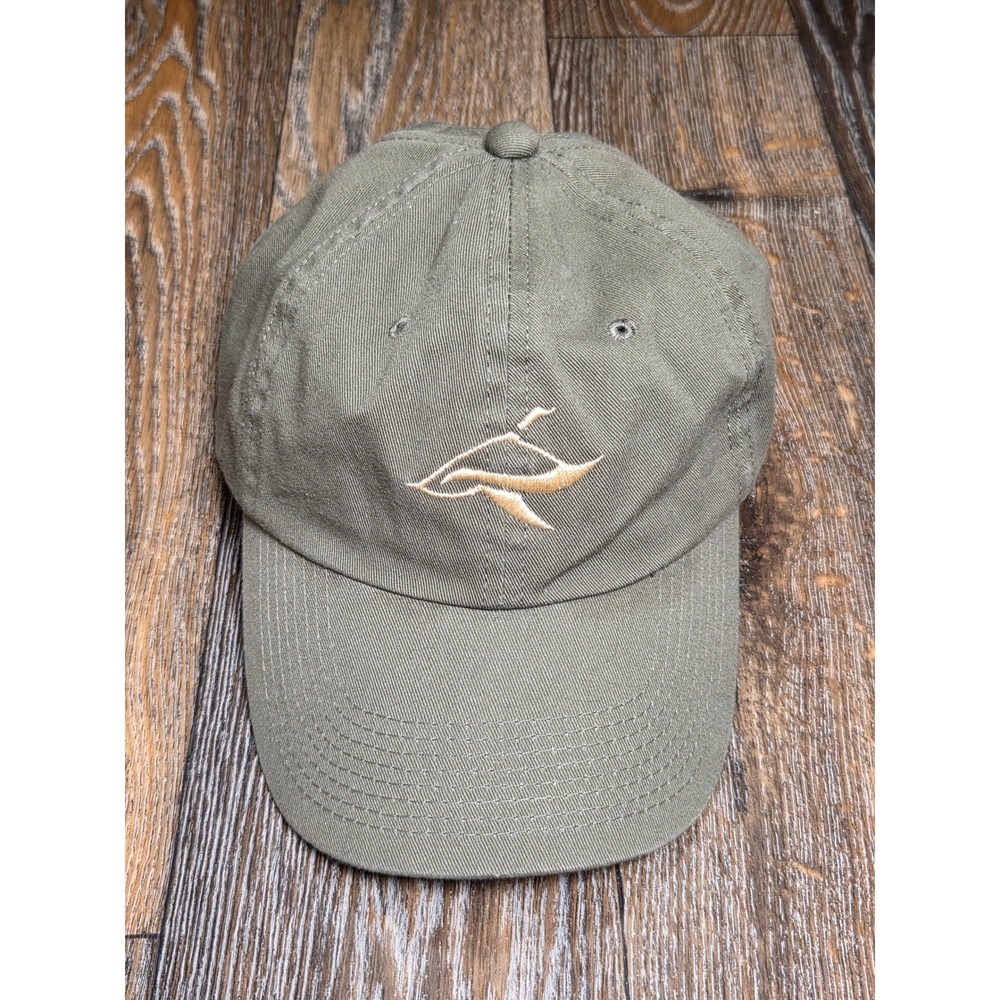 RedHead Mens Olive Green Cotton Embroidered Duck Logo Adjustable Dad Hat Cap